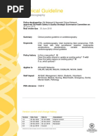 Clinical Guideline: Cardiotocography