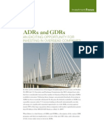 2009 09 ADR-GDR-Exciting Opp For Investing Overseas-Investment Focus