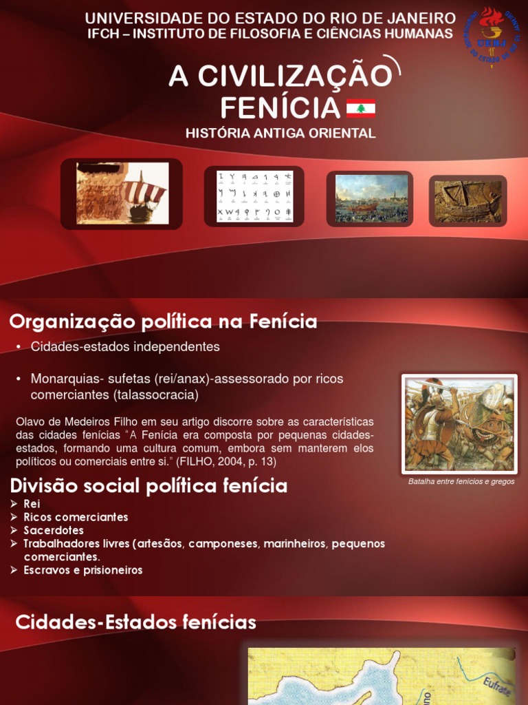 Fenícios (Trabalho Maria Regina) | PDF | Fenícia | Idiomas