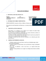 Msds Thinner Acrilico Standar