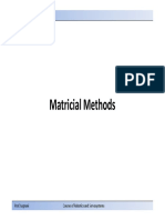 3D Matricial Methods