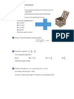 Ficah Diagnóstico Matemática 8ºano