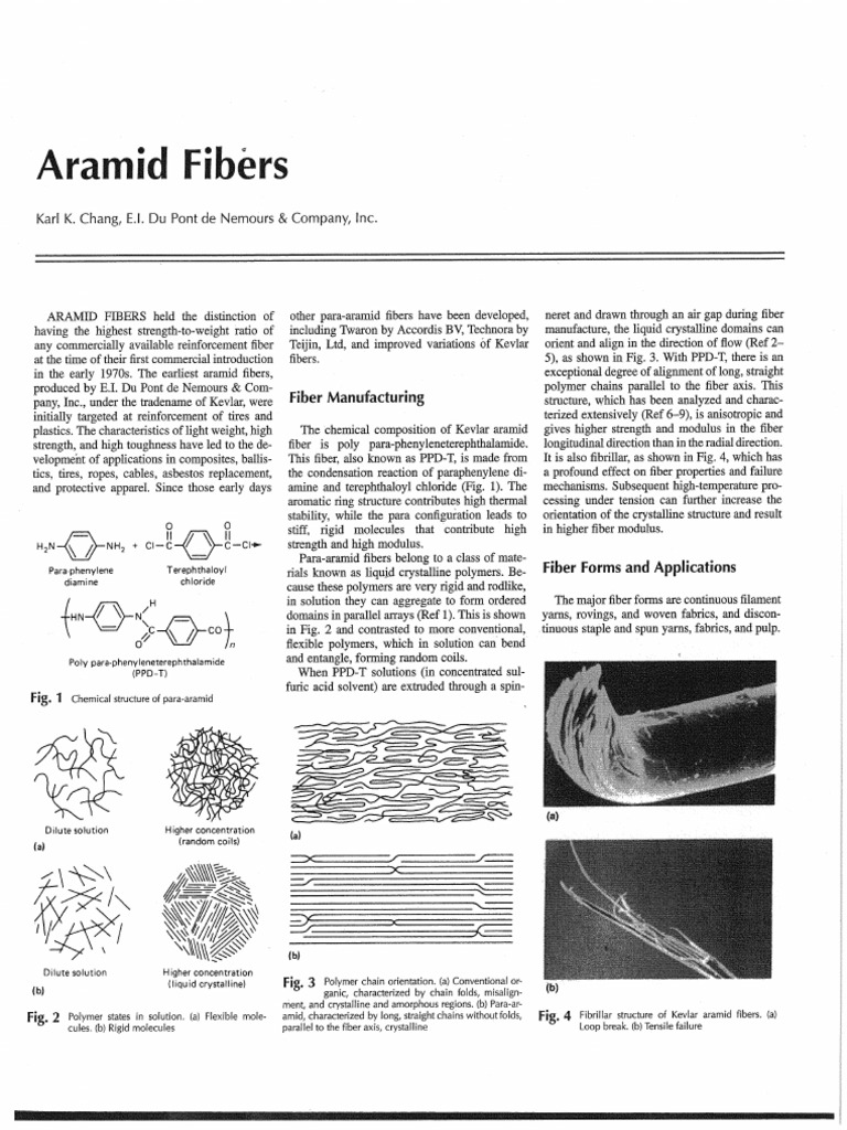 Aramid Fibers PDF | PDF