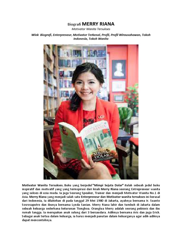 Biografi Merry Riana