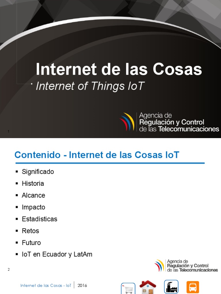 Internet de Las Cosas ITU2016 | PDF | Internet de las Cosas ...