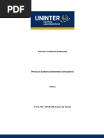 Perícia e Auditoria Ambiental Compulsória