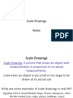 Scale Drawings Notes