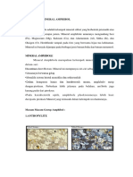 MINERAL AMPHIBOLE KELUMPOKAN DAN SIFAT OPTIS