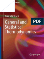 (Raza Tahir-Kheli) General and Statistical Thermod