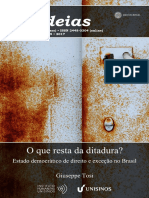 267cadernosihuideias - O Que Resta Da Ditadura - TOSI. Giuseppe PDF