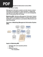 Functional Management Information System