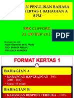 Bimbingan Penulisan Bahasa Melayu Kertas 1 Bahagian A SPM