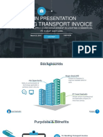 Main Presentation: Handling Transport Invoice