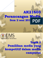 AK21603 PM Topik 3 - Pemilihan Media
