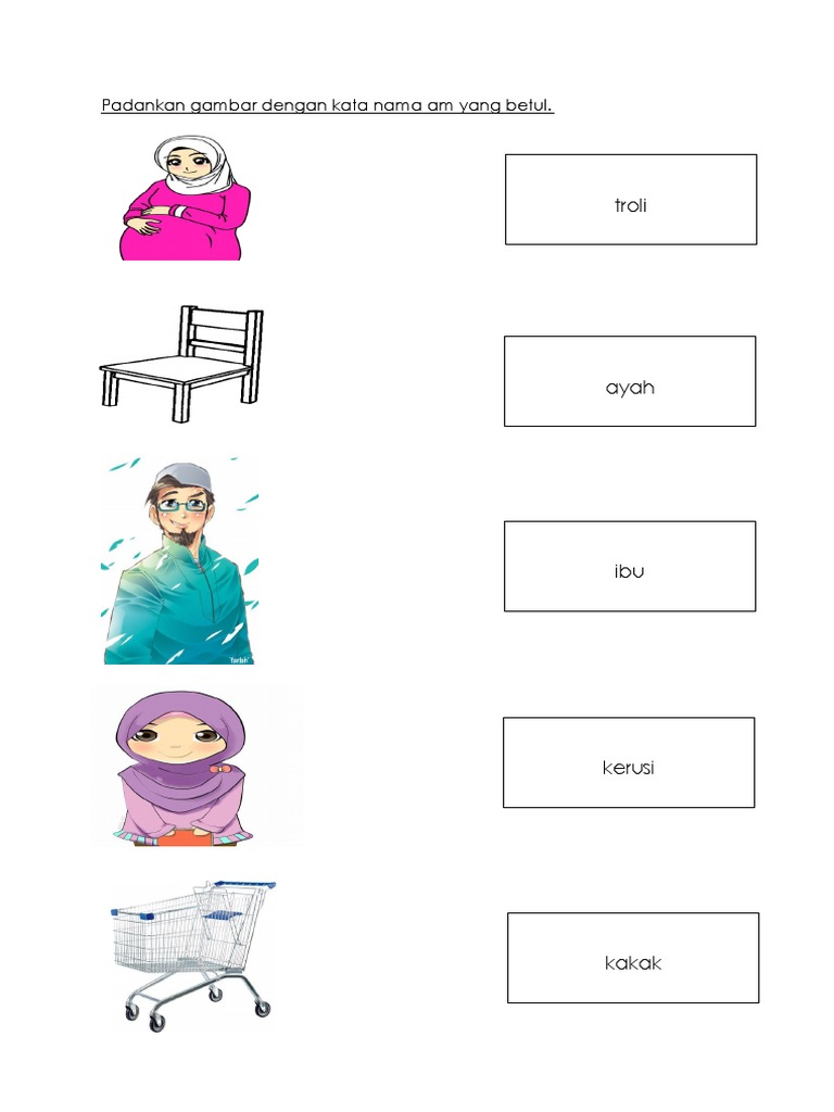 Kata Nama Am Tahun 1 2018 Pdf