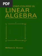 William C. Brown-A Second Course in Linear Algebra-Wiley-Interscience (1988) PDF