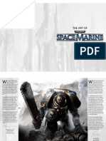 The Art of Warhammer 40000 Space Marine