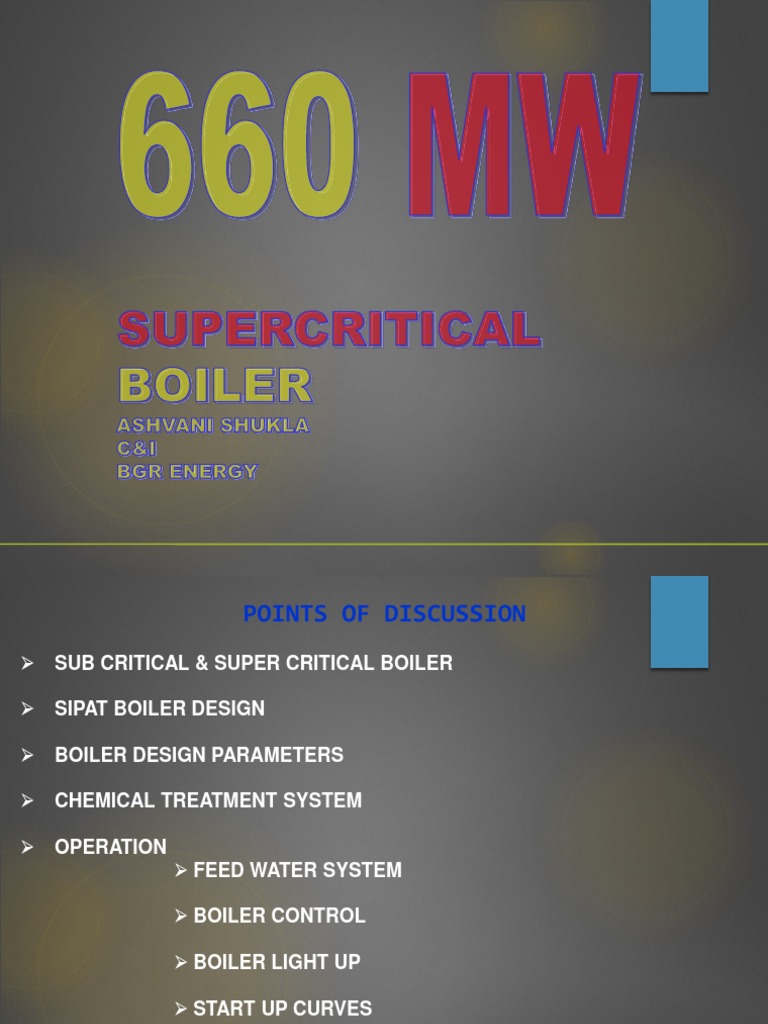 Boiler Supercritical 8404673 | PDF | Boiler | Steam