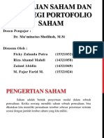 Penilaian Saham Dan Strategi Portofolio Saham