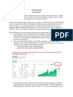 Ie 305 Fall 2016 Stock Project