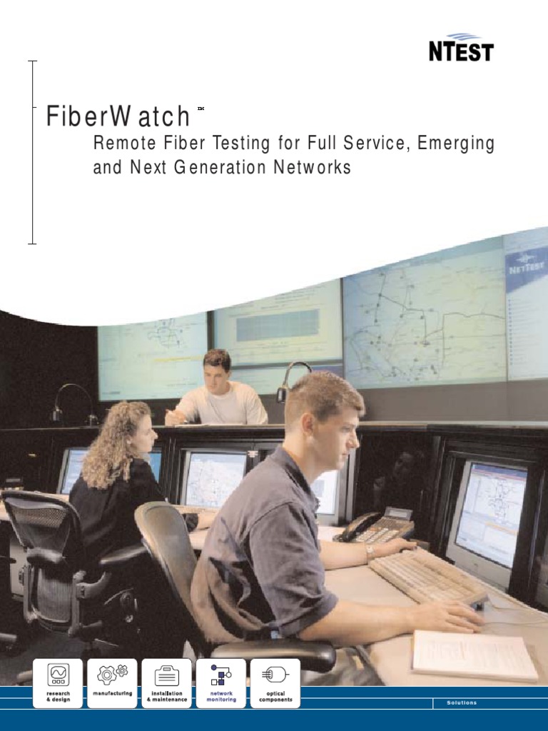 FiberWatch Brochure | PDF | Optical Fiber | Computer Network