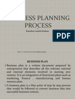 Business Planning Process