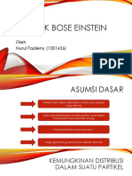 Statistik Bose Einstein