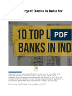 Top 10 Indian Banking Companies of 2017