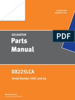 Manual de Partes Excavadora Doosan Dx225lca PDF