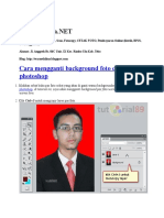 Cara Mengganti Background Foto Dengan Photoshop