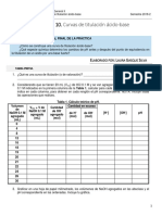 Práctica 10. Curvas de Titulación Ácido-Base