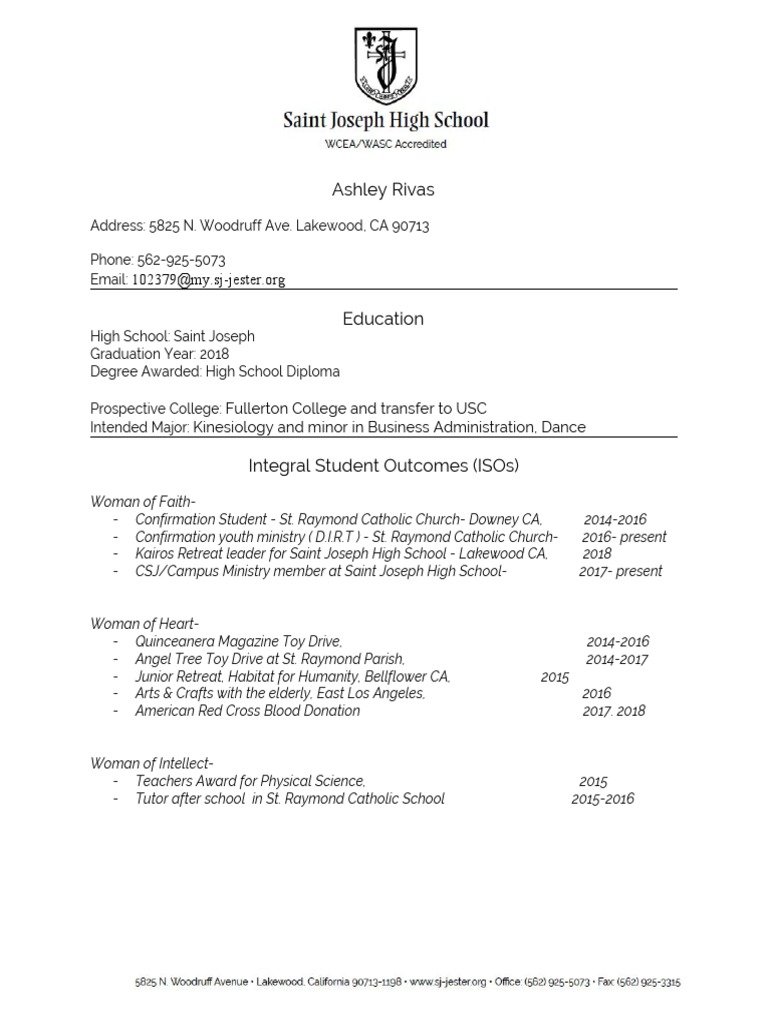Final Resume | PDF | Behavior Modification | Religious Education