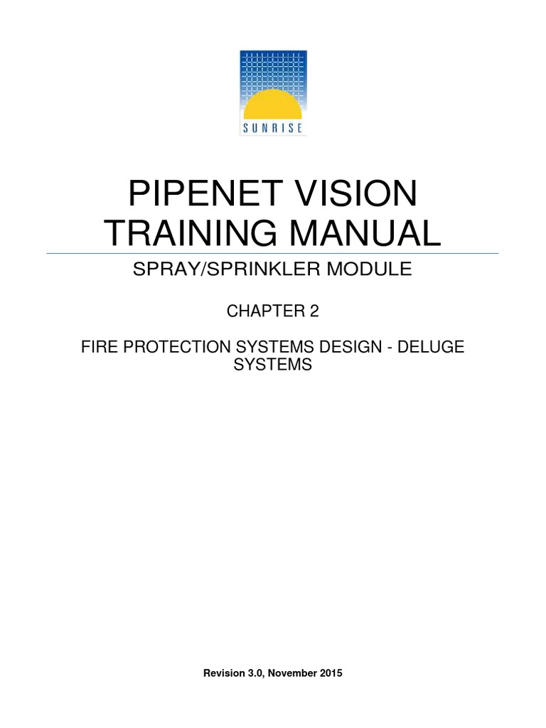 Deluge System Design Techniques | PDF | Menu (Computing) | Flow Measurement