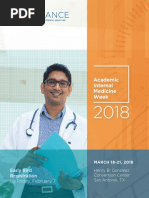 Academic Internal Medicine Week 2018 Brochure (For Download)