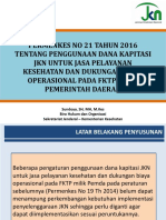 Paparan PMK No 21 TH 2016