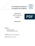 Instituto Politécnico Nacional Escuela Superior de Cómputo: "Rectifiers"