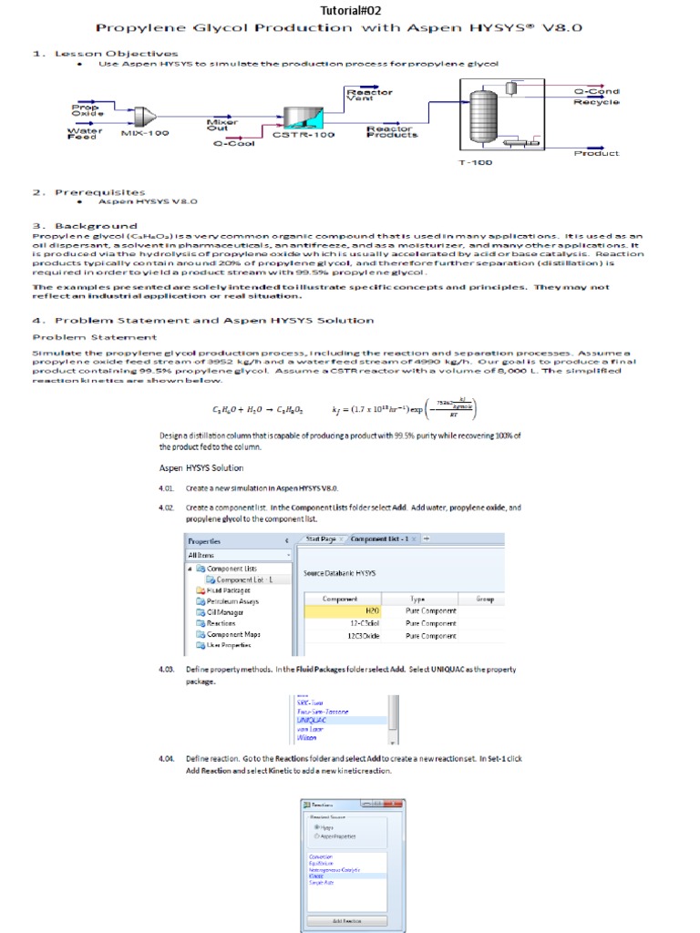 Aspen Hysys Practice Problem Pdf