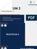 Modul 2 - Manova One-Way Dua Atau Lebih Populasi