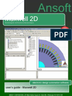 Ansoft Maxwell2D - V12