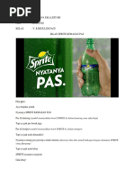 Teks Iklan Sprite Kenyataan Gak Kayak Drama Korea - Berbagai Teks Penting