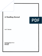 A Nonstop Kernel: Joel F. Bartlett