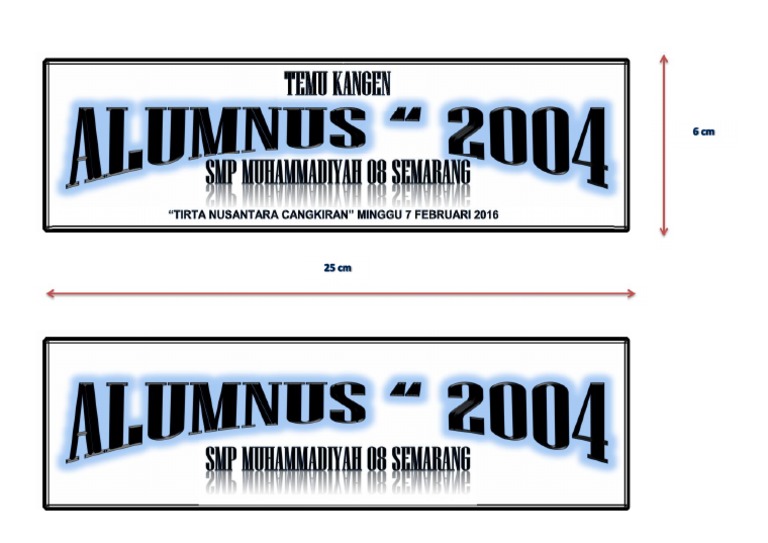 Stiker Logo Alumni Smp