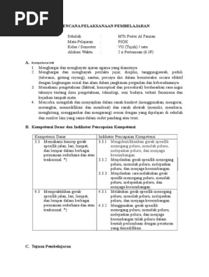 Rpp Atletik Tolak Peluru