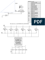 Diagrama de Control Eléctrico y Neumático