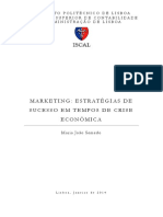 Dissertação_Marketing - Estrategias de Sucesso Em Tempos de Crise Económica