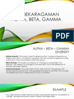 Kelompok 2 - Keanekaragaman Alfa-Beta-Gamma