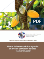 Manual de Buenas Prácticas Agrícolas de Proceso y Empaque de Cacao (Theobroma Cacao)