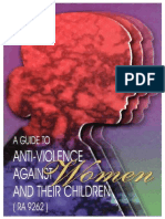A Guide to Anti Violence Against Women and Their Children