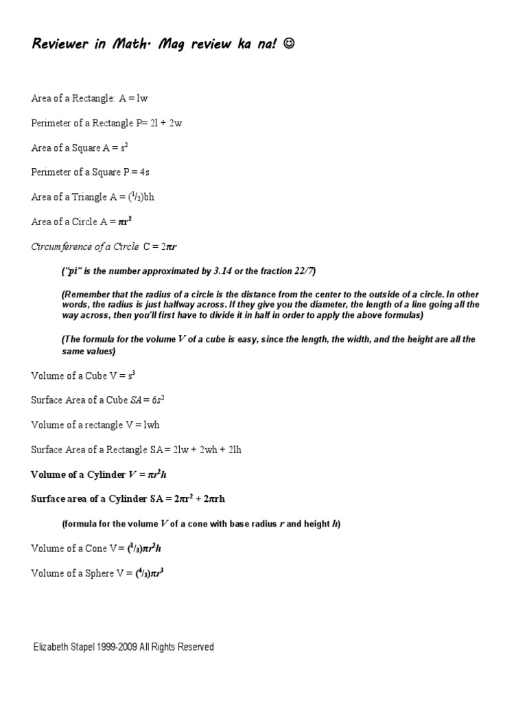 Reviewer in Math | PDF