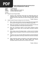 Surat Rayuan Tolak Pertukaran
